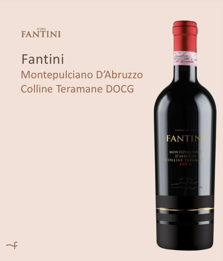 COLLINE TERAMANE MONTEPULCIANO D'ABRUZZO DOCG FANTINI