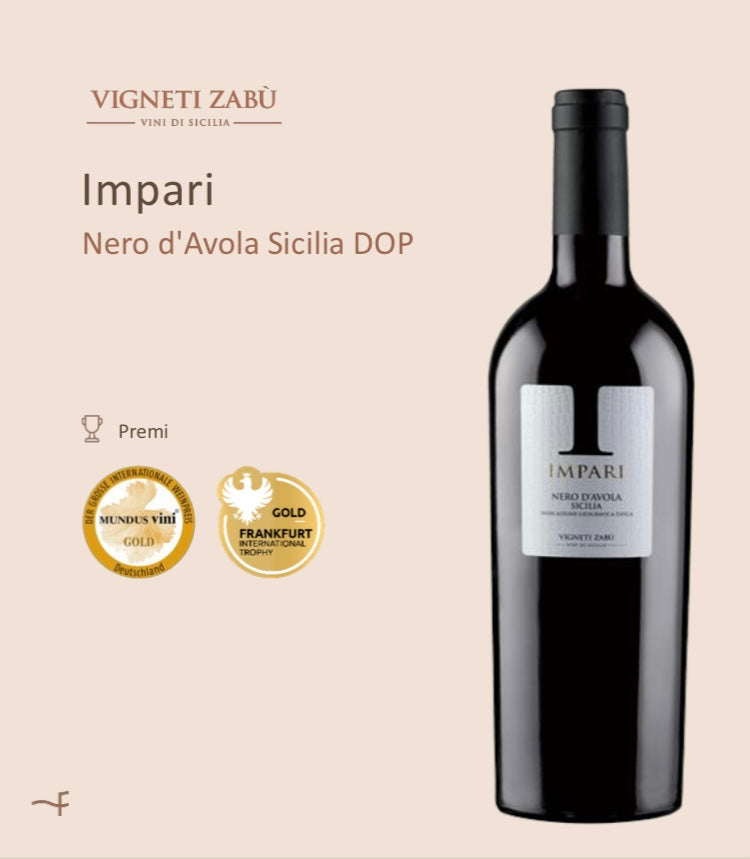 IMPARI NERO D'AVOLA VIGNETI ZABU