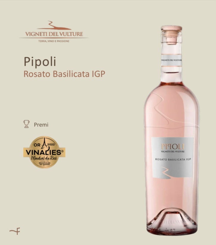 PIPOLI ROSATO BASILICATA VIGNETI DEL VULTURE